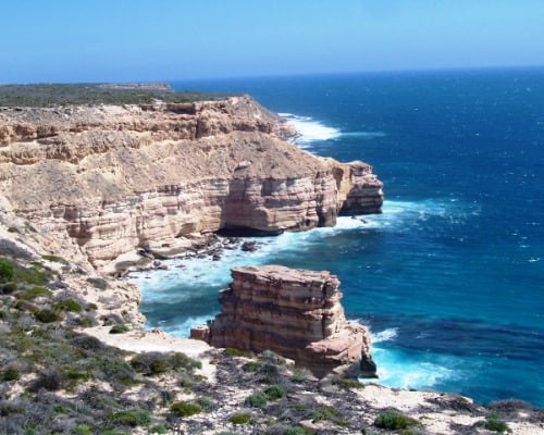 Coastal scenery near Kalbarri NP