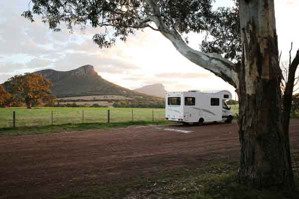Freedom Camping On The Way To The Grampians NP - Photo Gallery