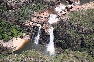 twin falls kakadu national park scenic flight