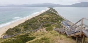 the neck lookout bruny island tasmania escorted motorhome tours