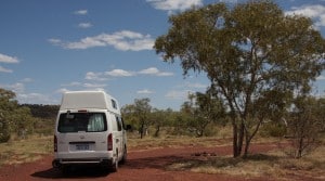 Exploring the area around Karijini NP In a Motorhome Hire