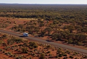 Travelling in your Motorhome Hire in Outback Australia