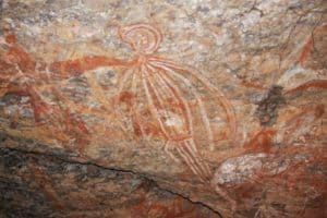 Aboriginal Art Nourlangie Kakadu NP