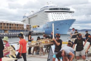 Tasmania royal wooden boat building competition