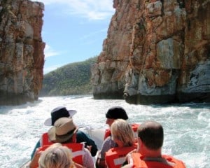 Boat ride through the horizontal falls