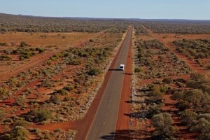 Travel in the outback of Australia with a motorhome hire