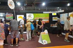 Gallivanting Oz show stand