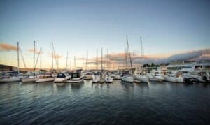 Kings Pier Marina, Hobart waterfront