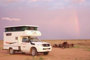 4WD campervan hire Oodnadatta Track