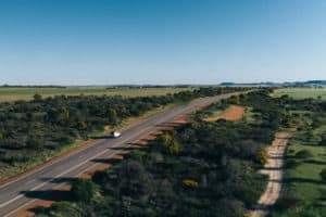 motorhome hire on the road