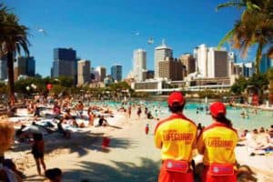 Southbank Beach, Brisbane