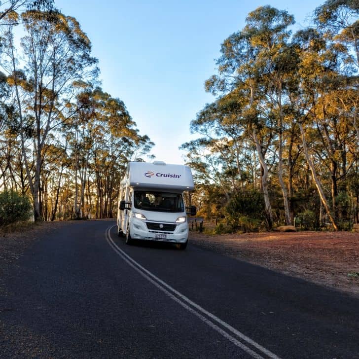 hire a campervan cruisin on the road