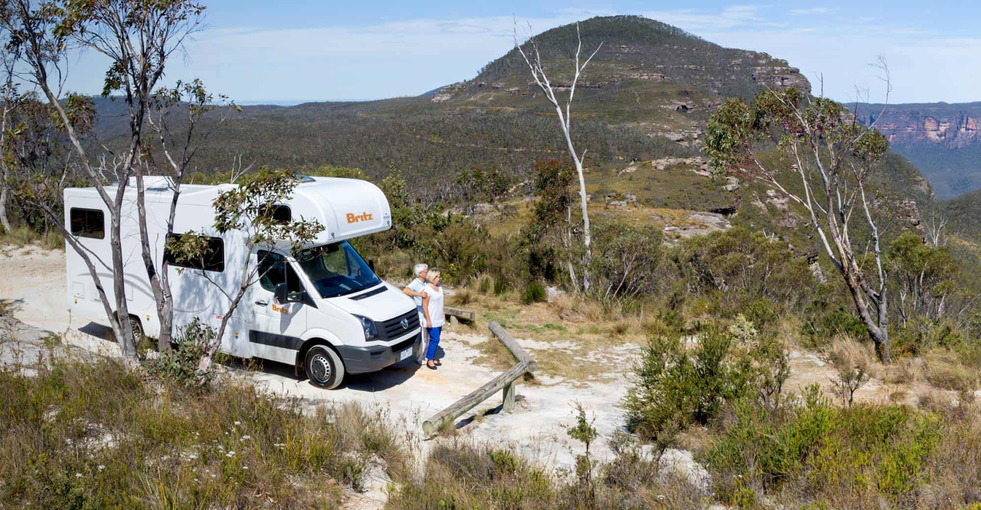 location de camping-car montagnes d'australie