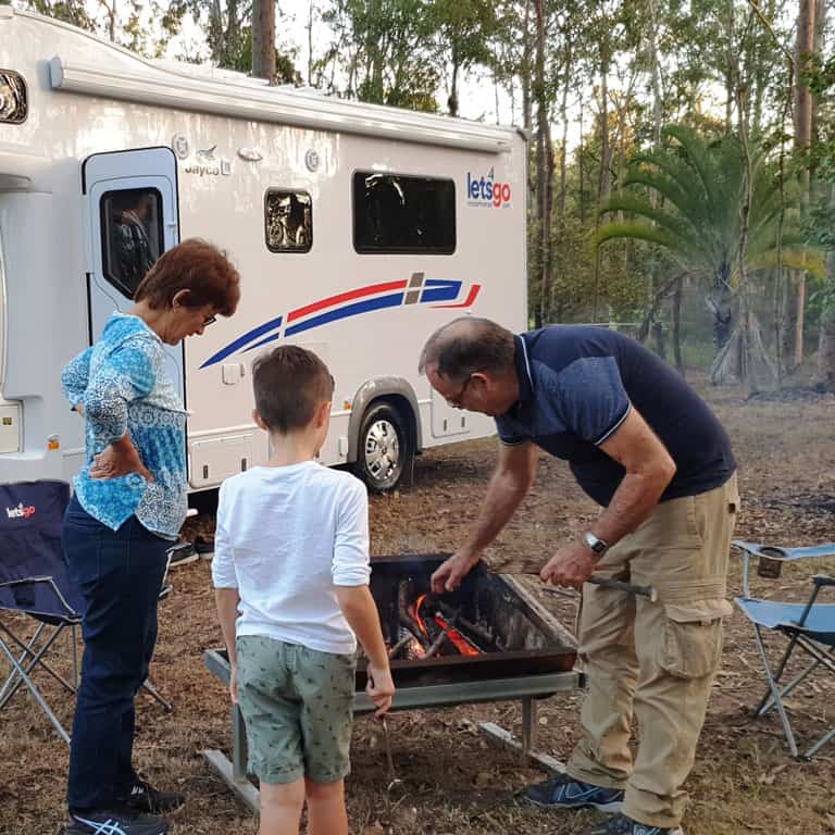 Sydney campervan hire outdoor activity