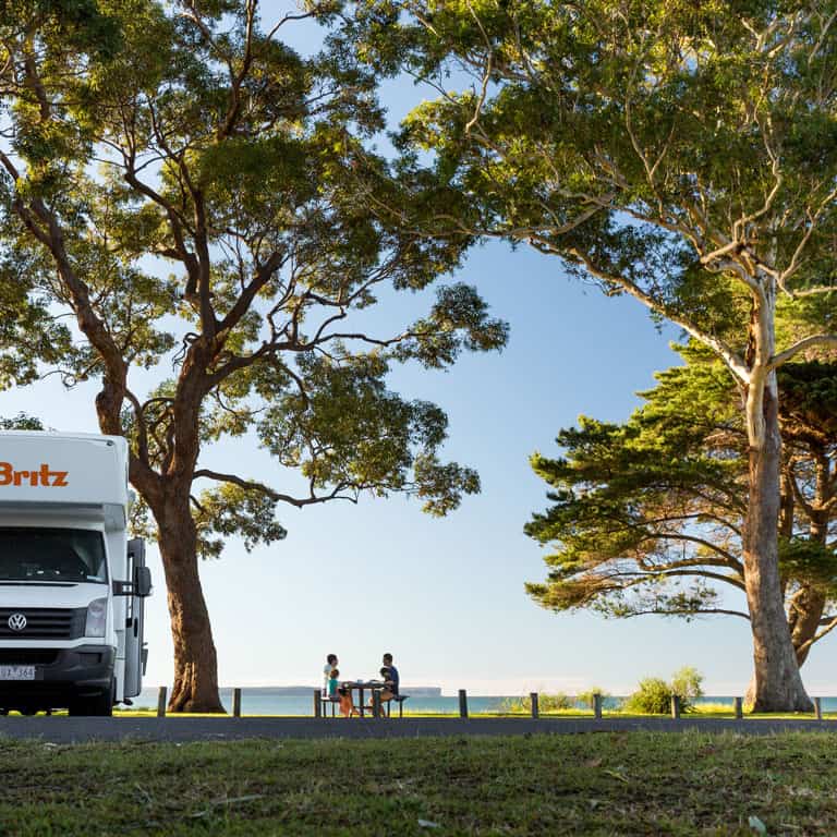 Brisbane motorhome hire on the coast