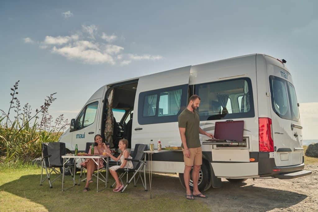 motorhme hire Australia
onboard BBQ