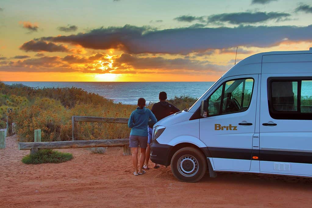 Campervan Hire Perth to Darwin- Sunset Couple