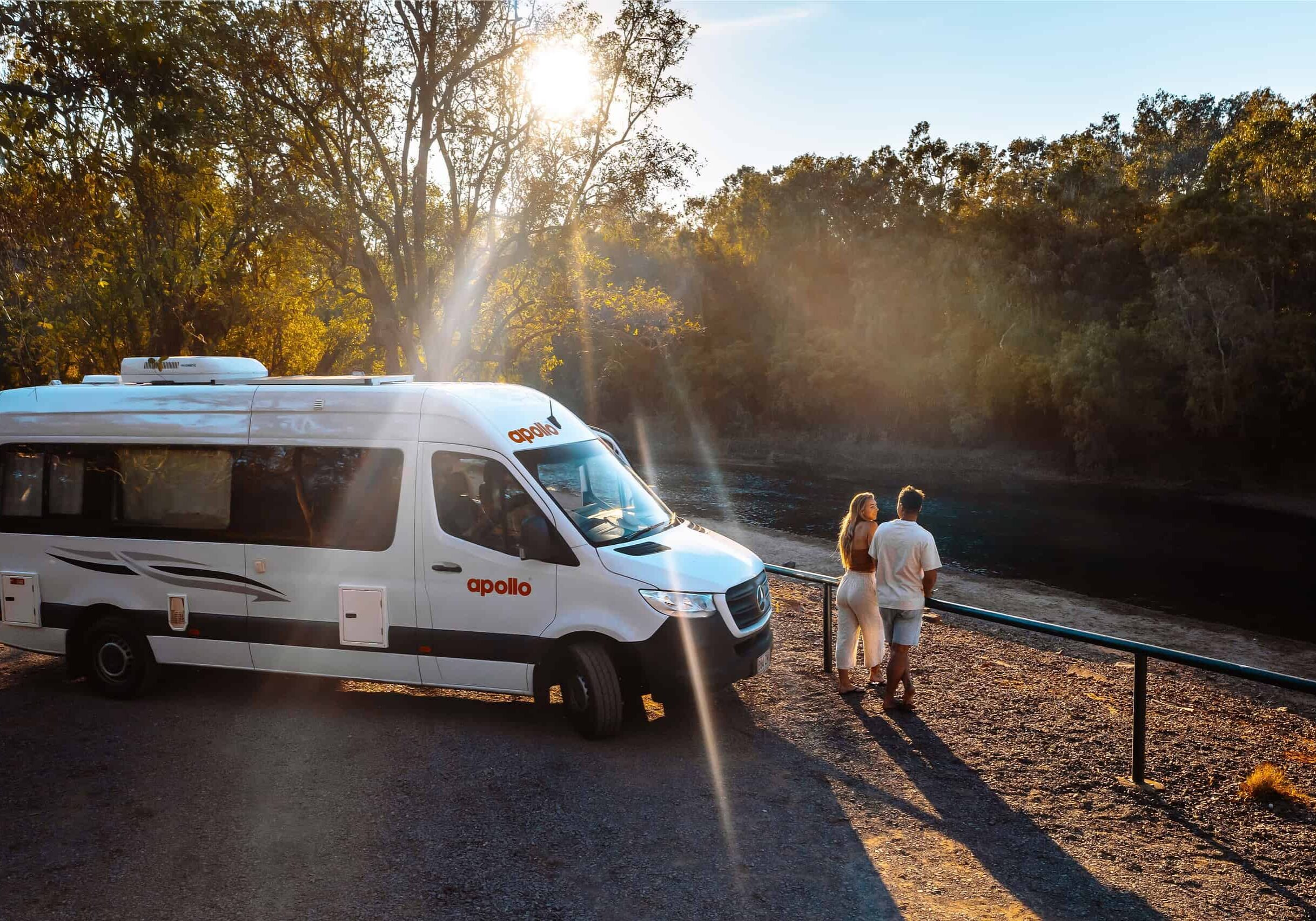 Romantic Brisbane motorhome hire for couples