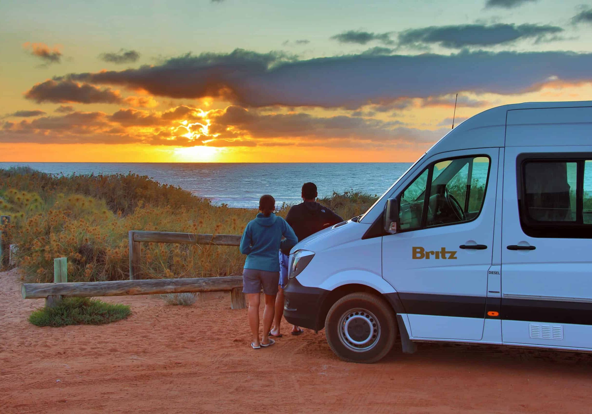 Campervan Hire Perth to Darwin- Sunset Couple