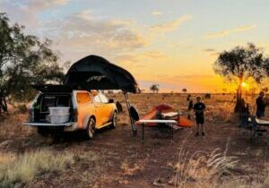 remote camping site for 4WD campers