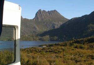 Camper vans are perfect for exploring Tasmania